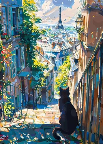 Puzzle 300 Teile für Erwachsene Stadtkatze Impossible Game Pädagogisches Spiel Herausforderndes Rätsel 300 Teile Puzzles 40 x 28 cm Puzzle 300 Teile für Erwachsene Stadtkatze Impossible Game Pädagogisches Spiel Herausforderndes Rätsel 300 Teile Puzzles 40 x 28 cm von Jiian