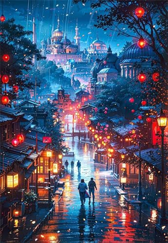 Puzzle 300 Teile für Erwachsene Stadtnachtlandschaft Impossible Game Pädagogisches Spiel Herausforderndes Rätsel 300 Teile Puzzles 40 x 28 cm Puzzle 300 Teile für Erwachsene Stadtnachtlandschaft Impossible Game Pädagogisches Spiel Herausforderndes Rätsel 300 Teile Puzzles 40 x 28 cm von Jiian