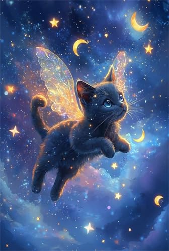 Puzzle 300 Teile für Erwachsene Sternenhimmel Katze Impossible Game Pädagogisches Spiel Herausforderndes Rätsel 300 Teile Puzzles 40 x 28 cm Puzzle 300 Teile für Erwachsene Sternenhimmel Katze Impossible Game Pädagogisches Spiel Herausforderndes Rätsel 300 Teile Puzzles 40 x 28 cm von Jiian