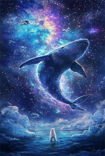 Puzzle 300 Teile für Erwachsene Sternenhimmel Wal Impossible Game Pädagogisches Spiel Herausforderndes Rätsel 300 Teile Puzzles 40 x 28 cm Puzzle 300 Teile für Erwachsene Sternenhimmel Wal Impossible Game Pädagogisches Spiel Herausforderndes Rätsel 300 Teile Puzzles 40 x 28 cm von Jiian