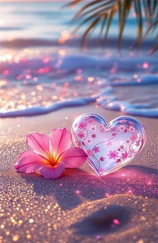 Puzzle 300 Teile für Erwachsene Strandblume Impossible Game Pädagogisches Spiel Herausforderndes Rätsel 300 Teile Puzzles 40 x 28 cm von Jiian