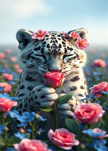 Puzzle 300 Teile für Erwachsene Tier Tiger Rose Impossible Game Pädagogisches Spiel Herausforderndes Rätsel 300 Teile Puzzles 40 x 28 cm Puzzle 300 Teile für Erwachsene Tier Tiger Rose Impossible Game Pädagogisches Spiel Herausforderndes Rätsel 300 Teile Puzzles 40 x 28 cm von Jiian
