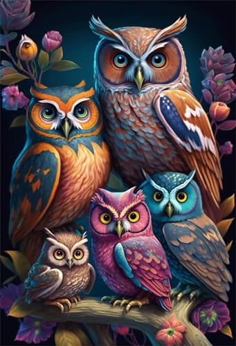 Puzzle 300 Teile für Erwachsene Tiere Eulen Impossible Game Pädagogisches Spiel Herausforderndes Rätsel 300 Teile Puzzles 40 x 28 cm Puzzle 300 Teile für Erwachsene Tiere Eulen Impossible Game Pädagogisches Spiel Herausforderndes Rätsel 300 Teile Puzzles 40 x 28 cm von Jiian