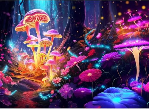 Puzzle 500 Teile, Blumen Pilze Puzzle für Erwachsene 52 x 38 cm Herausforderndes Rätsel Puzzlespiele für Die Ganze Familie Geschenke für Frauen Männer Puzzles 500 Puzzle 500 Teile, Blumen Pilze Puzzle für Erwachsene 52 x 38 cm Herausforderndes Rätsel Puzzlespiele für Die Ganze Familie Geschenke für Frauen Männer Puzzles 500 von Jiian