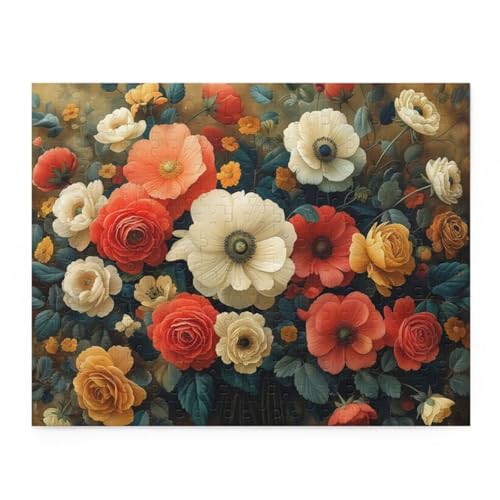 Puzzle 500 Teile, Blumen Puzzle für Erwachsene 52 x 38 cm Herausforderndes Rätsel Puzzlespiele für Die Ganze Familie Geschenke für Frauen Männer Puzzles 500 Puzzle 500 Teile, Blumen Puzzle für Erwachsene 52 x 38 cm Herausforderndes Rätsel Puzzlespiele für Die Ganze Familie Geschenke für Frauen Männer Puzzles 500 von Jiian