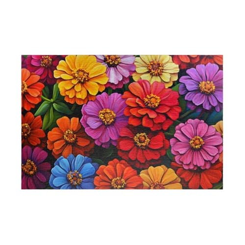 Puzzle 500 Teile, Bunte Blumen Puzzle für Erwachsene 52 x 38 cm Herausforderndes Rätsel Puzzlespiele für Die Ganze Familie Geschenke für Frauen Männer Puzzles 500 Puzzle 500 Teile, Bunte Blumen Puzzle für Erwachsene 52 x 38 cm Herausforderndes Rätsel Puzzlespiele für Die Ganze Familie Geschenke für Frauen Männer Puzzles 500 von Jiian