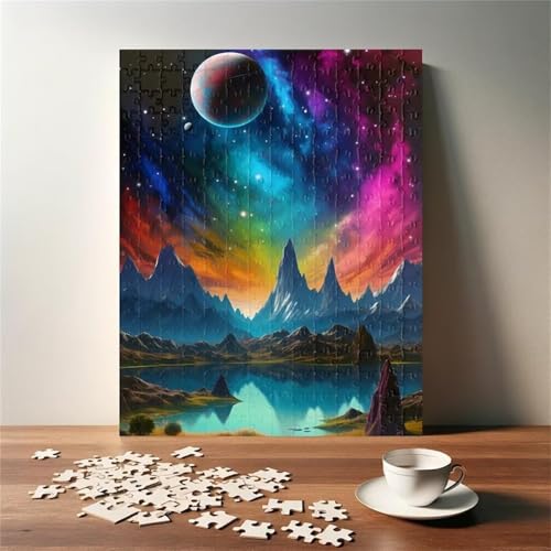 Puzzle 500 Teile, Fantasie Weltraumsee Puzzle für Erwachsene 52 x 38 cm Herausforderndes Rätsel Puzzlespiele für Die Ganze Familie Geschenke für Frauen Männer Puzzles 500 Puzzle 500 Teile, Fantasie Weltraumsee Puzzle für Erwachsene 52 x 38 cm Herausforderndes Rätsel Puzzlespiele für Die Ganze Familie Geschenke für Frauen Männer Puzzles 500 von Jiian