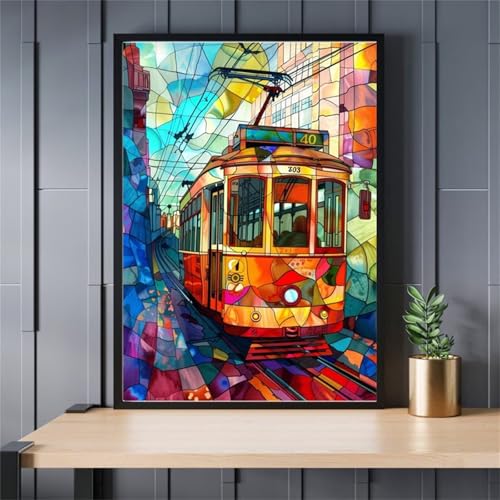 Puzzle 500 Teile, Farbiger Glaszug Puzzle für Erwachsene 52 x 38 cm Herausforderndes Rätsel Puzzlespiele für Die Ganze Familie Geschenke für Frauen Männer Puzzles 500 Puzzle 500 Teile, Farbiger Glaszug Puzzle für Erwachsene 52 x 38 cm Herausforderndes Rätsel Puzzlespiele für Die Ganze Familie Geschenke für Frauen Männer Puzzles 500 von Jiian