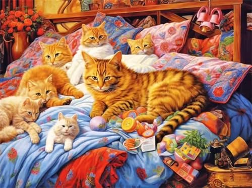 Puzzle 500 Teile, Tier Katze Puzzle für Erwachsene 52 x 38 cm Herausforderndes Rätsel Puzzlespiele für Die Ganze Familie Geschenke für Frauen Männer Puzzles 500 Puzzle 500 Teile, Tier Katze Puzzle für Erwachsene 52 x 38 cm Herausforderndes Rätsel Puzzlespiele für Die Ganze Familie Geschenke für Frauen Männer Puzzles 500 von Jiian