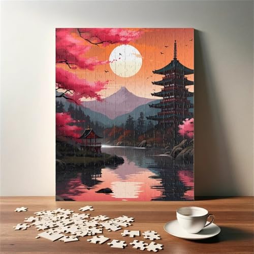 Puzzle 500 Teile, Tower Lake Landschaft Puzzle für Erwachsene 52 x 38 cm Herausforderndes Rätsel Puzzlespiele für Die Ganze Familie Geschenke für Frauen Männer Puzzles 500 Puzzle 500 Teile, Tower Lake Landschaft Puzzle für Erwachsene 52 x 38 cm Herausforderndes Rätsel Puzzlespiele für Die Ganze Familie Geschenke für Frauen Männer Puzzles 500 von Jiian