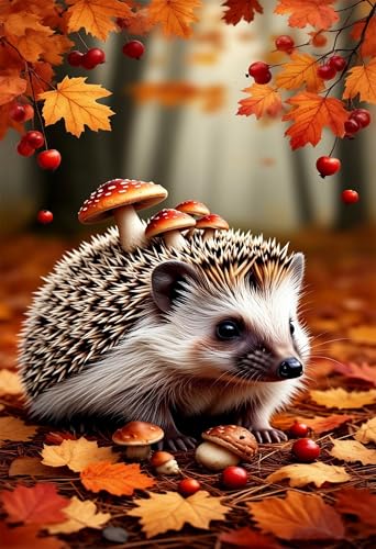 Puzzle 500 Teile Erwachsene Pilzigel 52 x 38 cm, Pädagogisches Spiel, Kreative Unterhaltung, Spaß, Klassisches Puzzle für Erwachsene Puzzle 500 Puzzle 500 Teile Erwachsene Pilzigel 52 x 38 cm, Pädagogisches Spiel, Kreative Unterhaltung, Spaß, Klassisches Puzzle für Erwachsene Puzzle 500 von Jiian