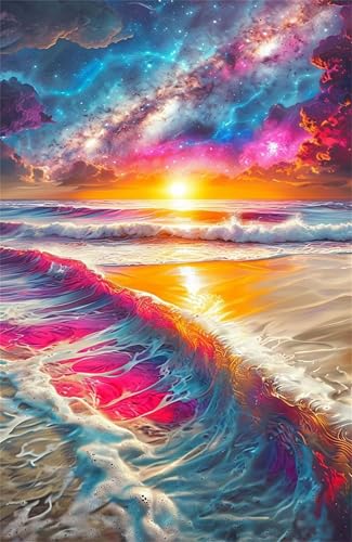 Puzzle 500 Teile Erwachsene Sonnenuntergangs Wellen 52 x 38 cm, Pädagogisches Spiel, Kreative Unterhaltung, Spaß, Klassisches Puzzle für Erwachsene Puzzle 500 Puzzle 500 Teile Erwachsene Sonnenuntergangs Wellen 52 x 38 cm, Pädagogisches Spiel, Kreative Unterhaltung, Spaß, Klassisches Puzzle für Erwachsene Puzzle 500 von Jiian