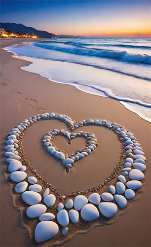 Puzzle 500 Teile Erwachsene Strandherzen 52 x 38 cm, Pädagogisches Spiel, Kreative Unterhaltung, Spaß, Klassisches Puzzle für Erwachsene Puzzle 500 Puzzle 500 Teile Erwachsene Strandherzen 52 x 38 cm, Pädagogisches Spiel, Kreative Unterhaltung, Spaß, Klassisches Puzzle für Erwachsene Puzzle 500 von Jiian