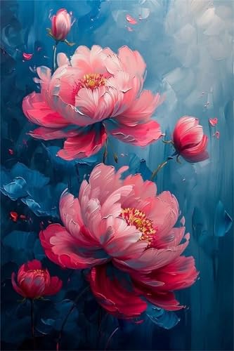 Puzzle 70 Teile für Erwachsene Aquarellblumen Impossible Game Pädagogisches Spiel Herausforderndes Rätsel 70 Teile Puzzles 20 x 15 cm von Jiian