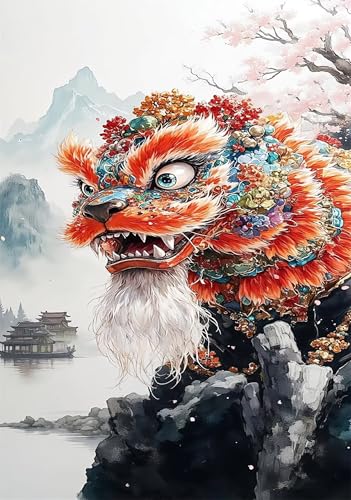Puzzle 70 Teile für Erwachsene Chinesischer Stil Impossible Game Pädagogisches Spiel Herausforderndes Rätsel 70 Teile Puzzles 20 x 15 cm von Jiian