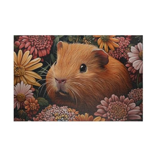 Puzzle 700 Teile, Blume Tier Hamster Puzzle für Erwachsene 52 x 38 cm Herausforderndes Rätsel Puzzlespiele für Die Ganze Familie Geschenke für Frauen Männer Puzzles 700 Puzzle 700 Teile, Blume Tier Hamster Puzzle für Erwachsene 52 x 38 cm Herausforderndes Rätsel Puzzlespiele für Die Ganze Familie Geschenke für Frauen Männer Puzzles 700 von Jiian