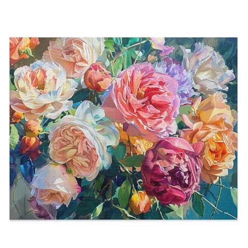 Puzzle 700 Teile, Bunte Blumen Puzzle für Erwachsene 52 x 38 cm Herausforderndes Rätsel Puzzlespiele für Die Ganze Familie Geschenke für Frauen Männer Puzzles 700 Puzzle 700 Teile, Bunte Blumen Puzzle für Erwachsene 52 x 38 cm Herausforderndes Rätsel Puzzlespiele für Die Ganze Familie Geschenke für Frauen Männer Puzzles 700 von Jiian