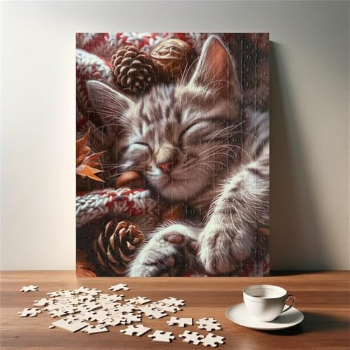 Puzzle 700 Teile, Süße Tiere Katzen Puzzle für Erwachsene 52 x 38 cm Herausforderndes Rätsel Puzzlespiele für Die Ganze Familie Geschenke für Frauen Männer Puzzles 700 Puzzle 700 Teile, Süße Tiere Katzen Puzzle für Erwachsene 52 x 38 cm Herausforderndes Rätsel Puzzlespiele für Die Ganze Familie Geschenke für Frauen Männer Puzzles 700 von Jiian