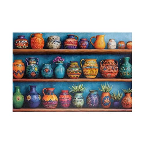 Puzzle 700 Teile, Vasenpflanze Puzzle für Erwachsene 52 x 38 cm Herausforderndes Rätsel Puzzlespiele für Die Ganze Familie Geschenke für Frauen Männer Puzzles 700 Puzzle 700 Teile, Vasenpflanze Puzzle für Erwachsene 52 x 38 cm Herausforderndes Rätsel Puzzlespiele für Die Ganze Familie Geschenke für Frauen Männer Puzzles 700 von Jiian