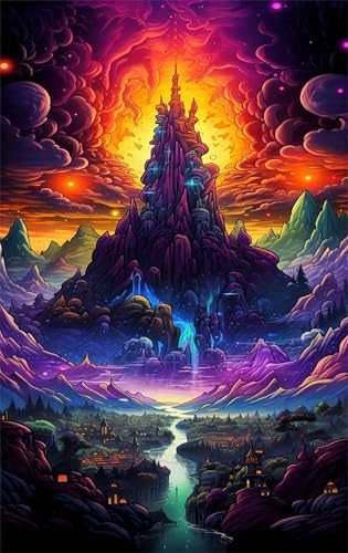 Puzzle 700 Teile, Verträumte Berglandschaft Puzzle für Erwachsene 52 x 38 cm Herausforderndes Rätsel Puzzlespiele für Die Ganze Familie Geschenke für Frauen Männer Puzzles 700 Puzzle 700 Teile, Verträumte Berglandschaft Puzzle für Erwachsene 52 x 38 cm Herausforderndes Rätsel Puzzlespiele für Die Ganze Familie Geschenke für Frauen Männer Puzzles 700 von Jiian