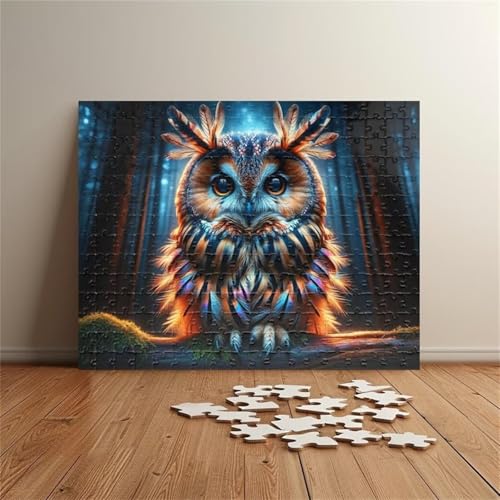 Puzzles für Erwachsene 1000 Teile Baumtier Eule 75 x 50 cm Puzzle Erwachsene Klassische Puzzles Pädagogisches Spiel Impossible Herausforderung 1000 Teile Puzzle von Jiian