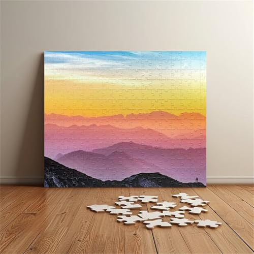 Puzzles für Erwachsene 1000 Teile Berglandschaft 75 x 50 cm Puzzle Erwachsene Klassische Puzzles Pädagogisches Spiel Impossible Herausforderung 1000 Teile Puzzle von Jiian