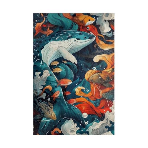 Puzzles für Erwachsene 1000 Teile Meereslebewesen 75 x 50 cm Puzzle Erwachsene Klassische Puzzles Pädagogisches Spiel Impossible Herausforderung 1000 Teile Puzzle Puzzles für Erwachsene 1000 Teile Meereslebewesen 75 x 50 cm Puzzle Erwachsene Klassische Puzzles Pädagogisches Spiel Impossible Herausforderung 1000 Teile Puzzle von Jiian