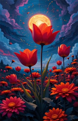 Puzzles für Erwachsene 1000 Teile Mondtulpen 75 x 50 cm Puzzle Erwachsene Klassische Puzzles Pädagogisches Spiel Impossible Herausforderung 1000 Teile Puzzle Puzzles für Erwachsene 1000 Teile Mondtulpen 75 x 50 cm Puzzle Erwachsene Klassische Puzzles Pädagogisches Spiel Impossible Herausforderung 1000 Teile Puzzle von Jiian