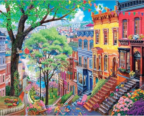 Puzzles für Erwachsene 1000 Teile Stadtlandschaft 75 x 50 cm Puzzle Erwachsene Klassische Puzzles Pädagogisches Spiel Impossible Herausforderung 1000 Teile Puzzle Puzzles für Erwachsene 1000 Teile Stadtlandschaft 75 x 50 cm Puzzle Erwachsene Klassische Puzzles Pädagogisches Spiel Impossible Herausforderung 1000 Teile Puzzle von Jiian