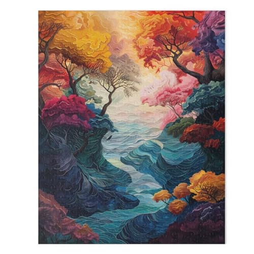 Puzzles für Erwachsene 120 Teile Baumfluss 25 x 20 cm Puzzle Erwachsene Klassische Puzzles Pädagogisches Spiel Impossible Herausforderung 120 Teile Puzzle Puzzles für Erwachsene 120 Teile Baumfluss 25 x 20 cm Puzzle Erwachsene Klassische Puzzles Pädagogisches Spiel Impossible Herausforderung 120 Teile Puzzle von Jiian