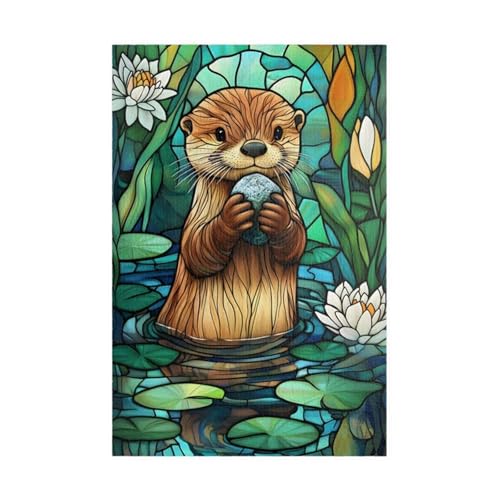 Puzzles für Erwachsene 120 Teile Blumen Otter Tier 25 x 20 cm Puzzle Erwachsene Klassische Puzzles Pädagogisches Spiel Impossible Herausforderung 120 Teile Puzzle Puzzles für Erwachsene 120 Teile Blumen Otter Tier 25 x 20 cm Puzzle Erwachsene Klassische Puzzles Pädagogisches Spiel Impossible Herausforderung 120 Teile Puzzle von Jiian