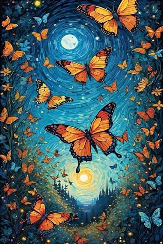 Puzzles für Erwachsene 120 Teile Schmetterling 25 x 20 cm Puzzle Erwachsene Klassische Puzzles Pädagogisches Spiel Impossible Herausforderung 120 Teile Puzzle von Jiian