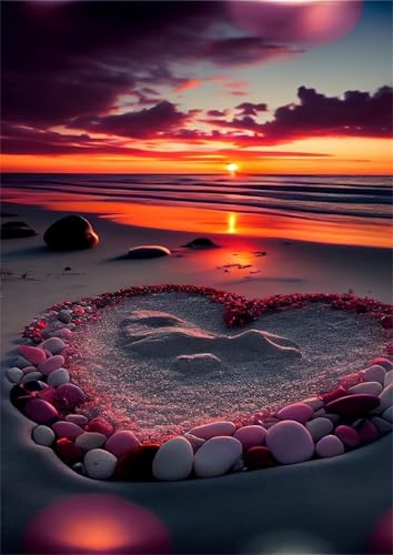 Puzzles für Erwachsene 120 Teile Sonnenuntergang Strand 25 x 20 cm Puzzle Erwachsene Klassische Puzzles Pädagogisches Spiel Impossible Herausforderung 120 Teile Puzzle von Jiian