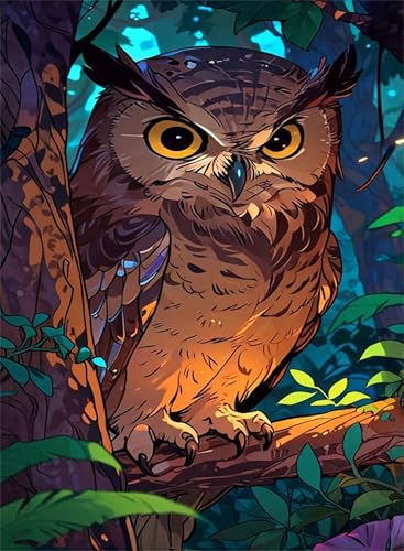 Puzzles für Erwachsene 1314 Teile Baumeule 75 x 50 cm Puzzle Erwachsene Klassische Puzzles Pädagogisches Spiel Impossible Herausforderung 1314 Teile Puzzle von Jiian