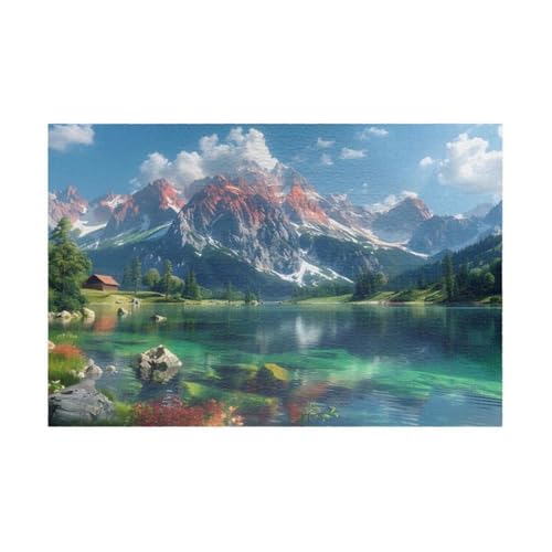 Puzzles für Erwachsene 1314 Teile Berg Baum See 75 x 50 cm Puzzle Erwachsene Klassische Puzzles Pädagogisches Spiel Impossible Herausforderung 1314 Teile Puzzle Puzzles für Erwachsene 1314 Teile Berg Baum See 75 x 50 cm Puzzle Erwachsene Klassische Puzzles Pädagogisches Spiel Impossible Herausforderung 1314 Teile Puzzle von Jiian
