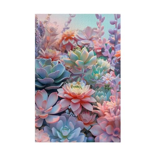 Puzzles für Erwachsene 1314 Teile Rosa Sukkulente 75 x 50 cm Puzzle Erwachsene Klassische Puzzles Pädagogisches Spiel Impossible Herausforderung 1314 Teile Puzzle Puzzles für Erwachsene 1314 Teile Rosa Sukkulente 75 x 50 cm Puzzle Erwachsene Klassische Puzzles Pädagogisches Spiel Impossible Herausforderung 1314 Teile Puzzle von Jiian