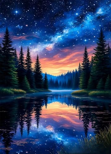 Puzzles für Erwachsene 1314 Teile Sternenwaldsee 75 x 50 cm Puzzle Erwachsene Klassische Puzzles Pädagogisches Spiel Impossible Herausforderung 1314 Teile Puzzle Puzzles für Erwachsene 1314 Teile Sternenwaldsee 75 x 50 cm Puzzle Erwachsene Klassische Puzzles Pädagogisches Spiel Impossible Herausforderung 1314 Teile Puzzle von Jiian