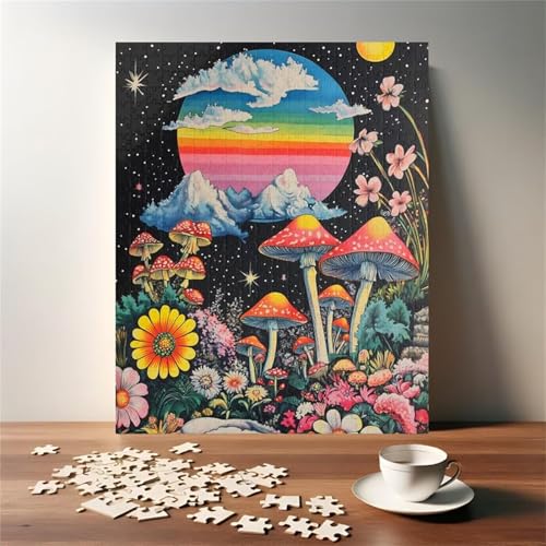 Puzzles für Erwachsene 200 Teile Blumenpilz 35 x 25 cm Puzzle Erwachsene Klassische Puzzles Pädagogisches Spiel Impossible Herausforderung 200 Teile Puzzle Puzzles für Erwachsene 200 Teile Blumenpilz 35 x 25 cm Puzzle Erwachsene Klassische Puzzles Pädagogisches Spiel Impossible Herausforderung 200 Teile Puzzle von Jiian