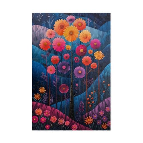 Puzzles für Erwachsene 200 Teile Pflanzen Blumen 35 x 25 cm Puzzle Erwachsene Klassische Puzzles Pädagogisches Spiel Impossible Herausforderung 200 Teile Puzzle von Jiian