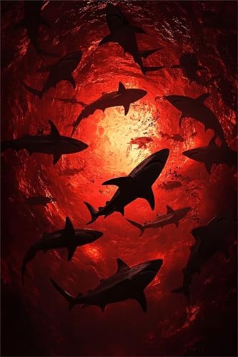 Puzzles für Erwachsene 200 Teile Roter Hai 35 x 25 cm Puzzle Erwachsene Klassische Puzzles Pädagogisches Spiel Impossible Herausforderung 200 Teile Puzzle Puzzles für Erwachsene 200 Teile Roter Hai 35 x 25 cm Puzzle Erwachsene Klassische Puzzles Pädagogisches Spiel Impossible Herausforderung 200 Teile Puzzle von Jiian