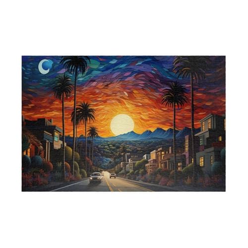 Puzzles für Erwachsene 200 Teile Sonnenuntergangsstadt 35 x 25 cm Puzzle Erwachsene Klassische Puzzles Pädagogisches Spiel Impossible Herausforderung 200 Teile Puzzle Puzzles für Erwachsene 200 Teile Sonnenuntergangsstadt 35 x 25 cm Puzzle Erwachsene Klassische Puzzles Pädagogisches Spiel Impossible Herausforderung 200 Teile Puzzle von Jiian