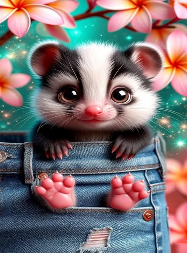 Puzzles für Erwachsene 200 Teile Süße Hamsterblume 35 x 25 cm Puzzle Erwachsene Klassische Puzzles Pädagogisches Spiel Impossible Herausforderung 200 Teile Puzzle von Jiian