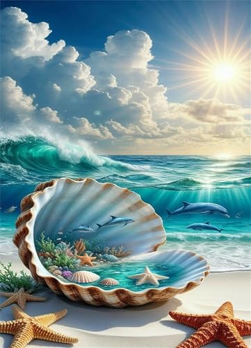 Puzzles für Erwachsene 2000 Teile Delfinmuschel 100 x 70 cm Puzzle Erwachsene Klassische Puzzles Pädagogisches Spiel Impossible Herausforderung 2000 Teile Puzzle von Jiian