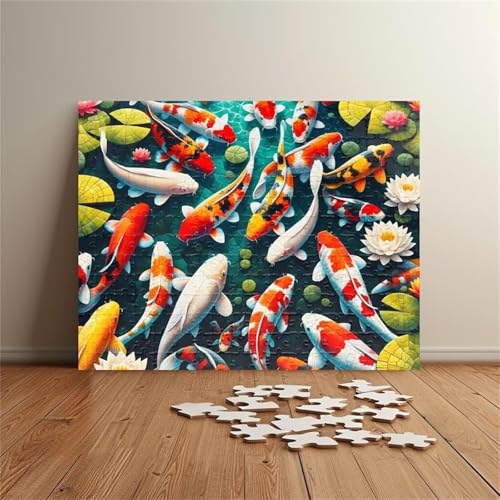 Puzzles für Erwachsene 2000 Teile Koi Lotusblume 100 x 70 cm Puzzle Erwachsene Klassische Puzzles Pädagogisches Spiel Impossible Herausforderung 2000 Teile Puzzle Puzzles für Erwachsene 2000 Teile Koi Lotusblume 100 x 70 cm Puzzle Erwachsene Klassische Puzzles Pädagogisches Spiel Impossible Herausforderung 2000 Teile Puzzle von Jiian