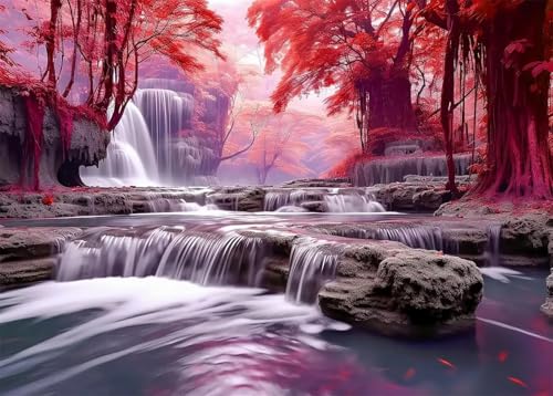 Puzzles für Erwachsene 2000 Teile Roter Ahorn Wasserfall 100 x 70 cm Puzzle Erwachsene Klassische Puzzles Pädagogisches Spiel Impossible Herausforderung 2000 Teile Puzzle Puzzles für Erwachsene 2000 Teile Roter Ahorn Wasserfall 100 x 70 cm Puzzle Erwachsene Klassische Puzzles Pädagogisches Spiel Impossible Herausforderung 2000 Teile Puzzle von Jiian