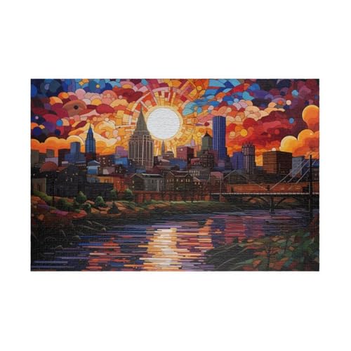 Puzzles für Erwachsene 2000 Teile Sonnenaufgang In Der Stadt 100 x 70 cm Puzzle Erwachsene Klassische Puzzles Pädagogisches Spiel Impossible Herausforderung 2000 Teile Puzzle Puzzles für Erwachsene 2000 Teile Sonnenaufgang In Der Stadt 100 x 70 cm Puzzle Erwachsene Klassische Puzzles Pädagogisches Spiel Impossible Herausforderung 2000 Teile Puzzle von Jiian