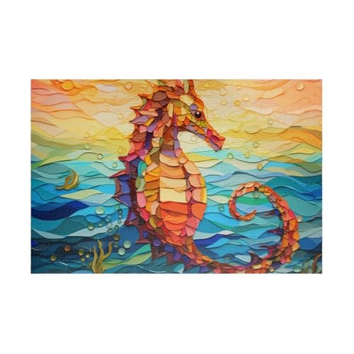 Puzzles für Erwachsene 2000 Teile Tier Seepferdchen 100 x 70 cm Puzzle Erwachsene Klassische Puzzles Pädagogisches Spiel Impossible Herausforderung 2000 Teile Puzzle Puzzles für Erwachsene 2000 Teile Tier Seepferdchen 100 x 70 cm Puzzle Erwachsene Klassische Puzzles Pädagogisches Spiel Impossible Herausforderung 2000 Teile Puzzle von Jiian