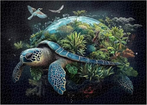 Puzzles für Erwachsene 2000 Teile Vögel Schildkröten 100 x 70 cm Puzzle Erwachsene Klassische Puzzles Pädagogisches Spiel Impossible Herausforderung 2000 Teile Puzzle von Jiian