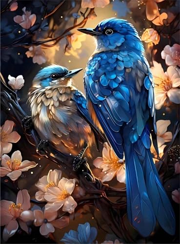 Puzzles für Erwachsene 300 Teile Blumen Vögel 40 x 28 cm Puzzle Erwachsene Klassische Puzzles Pädagogisches Spiel Impossible Herausforderung 300 Teile Puzzle von Jiian