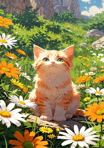Puzzles für Erwachsene 520 Teile Daisy Cat 52 x 38 cm Puzzle Erwachsene Klassische Puzzles Pädagogisches Spiel Impossible Herausforderung 520 Teile Puzzle Puzzles für Erwachsene 520 Teile Daisy Cat 52 x 38 cm Puzzle Erwachsene Klassische Puzzles Pädagogisches Spiel Impossible Herausforderung 520 Teile Puzzle von Jiian